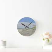 einsamer Strand Runde Wanduhr (Zuhause)