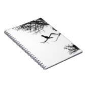 Einsamer Vogel Notizblock (Rechte Seite)