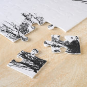 Einsamer Vogel Puzzle (Seite)