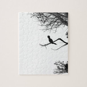 Einsamer Vogel Puzzle
