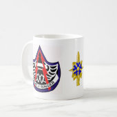 Einsamer Wecker - Veteran ASA Vietnam Kaffeetasse (Vorderseite Links)