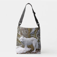 "Einsamer Wolf" Crossbody Tasche