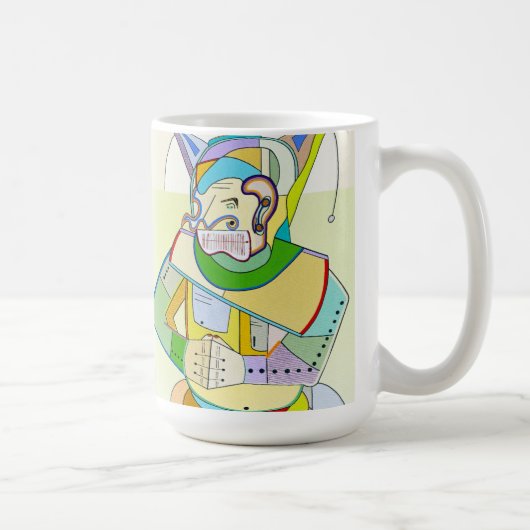 "Einsamer Wolf" durch Ruchell Alexander Kaffeetasse (Rechts)