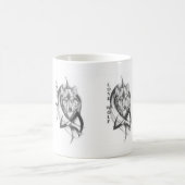 Einsamer Wolf Kaffeetasse (Mittel)