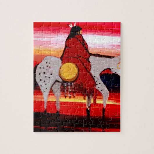 Einsamer Wolf Puzzle (Vertikal)