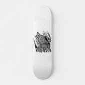 Einsamer Wolf Skateboard (Vorne)