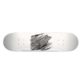 Einsamer Wolf Skateboard