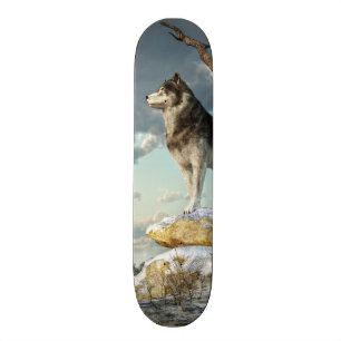 Einsamer Wolf Skateboard