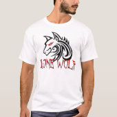 Einsamer Wolf T-Shirt (Vorderseite)