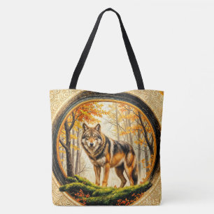 Einsamer Wolf Tasche