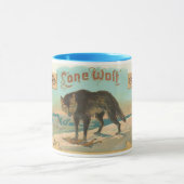Einsamer Wolf Tasse (Zentrum)