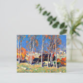 Einsames Dorf am Saint Lawrence, 1922 Postkarte (Stehend Vorderseite)