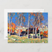 Einsames Dorf am Saint Lawrence, 1922 Postkarte (Vorne/Hinten)