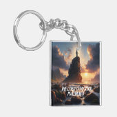 Einsamkeit am Meer DER Herr ist mein Fels Schlüsselanhänger (Vorderseite links)