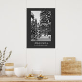 Einsamkeit-Demotivationspopster Poster (Küche)