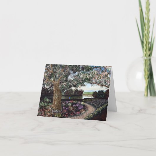 Einsamkeit durch Jim Ivey--Leeres Notecard Karte (Vorderseite)