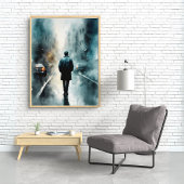 Einsamkeit in der Stadt Poster