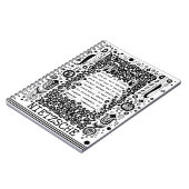 Einsamkeit ist ein Tugendspruch von Nietzsche Notizblock (Linke Seite)