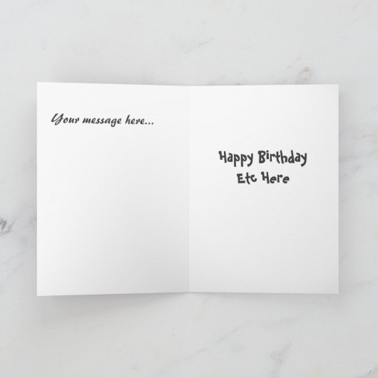 Einsamkeit Karte (Innenseite)