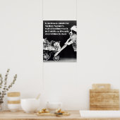 Einsamkeit könnte ein Plakat sein (Küche)