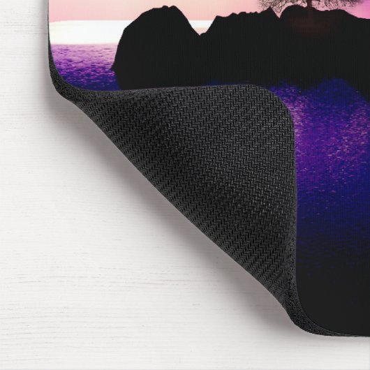 Einsamkeit Mousepad (Ecke)