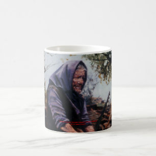 Einsamkeit ,(Notiz), /Solitude (Sketch) Kaffeetasse