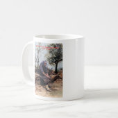 Einsamkeit ,(Notiz), /Solitude (Sketch) Kaffeetasse (Vorderseite Links)