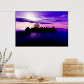 Einsamkeit Poster (Küche)