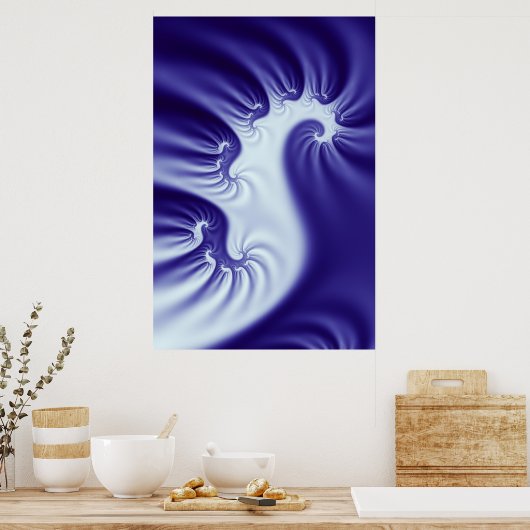 Einsamkeit Poster (Küche)