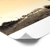 Einsamkeit Poster (Ecke)