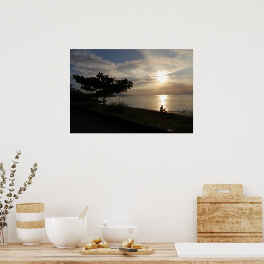 Einsamkeit Poster (Küche)