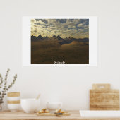 Einsamkeit Poster (Küche)