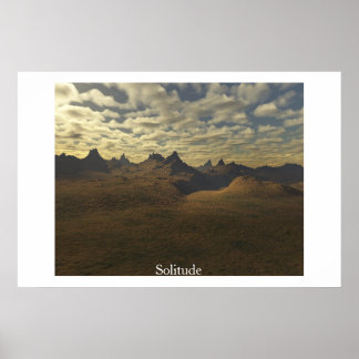 Einsamkeit Poster