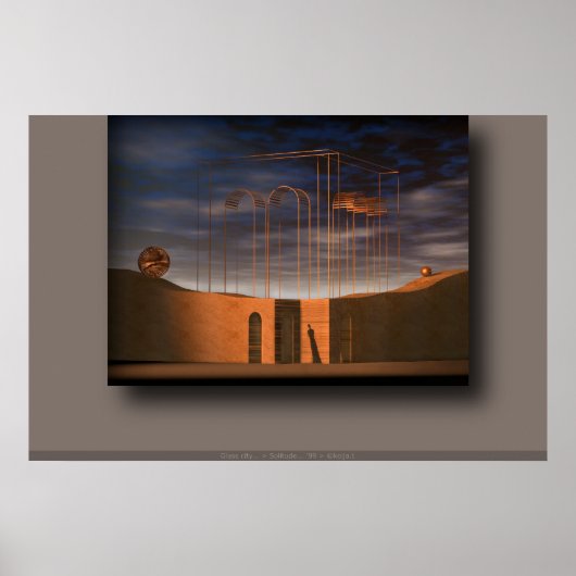 Einsamkeit... Poster (Vorne)