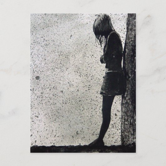 Einsamkeit Postkarte (Vorderseite)