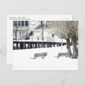 Einsamkeit Postkarte (Vorne/Hinten)