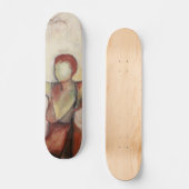 Einsamkeit-Skateboard Skateboard (Vorderseite)