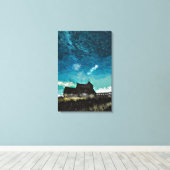 Einsamkeit unter den Sternen Leinwanddruck (Insitu (Holzboden))