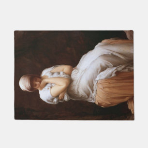 Einsamkeit (von Frederic Leighton) Fußmatte