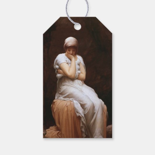Einsamkeit (von Frederic Leighton) Geschenkanhänger (Vorderseite)