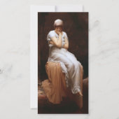 Einsamkeit (von Frederic Leighton) Karte (Vorderseite)