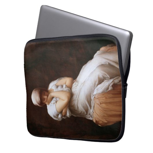 Einsamkeit (von Frederic Leighton) Laptopschutzhülle (Vorderseite Links)