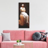 Einsamkeit (von Frederic Leighton) Leinwanddruck (Insitu (Wohnzimmer))