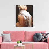 Einsamkeit (von Frederic Leighton) Leinwanddruck (Insitu (Wohnzimmer))