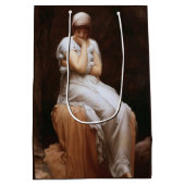 Einsamkeit (von Frederic Leighton) Mittlere Geschenktüte (Rückseite)