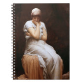 Einsamkeit (von Frederic Leighton) Notizblock (Vorderseite)