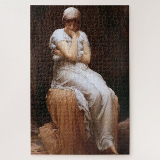 Einsamkeit (von Frederic Leighton) Puzzle (Vertikal)