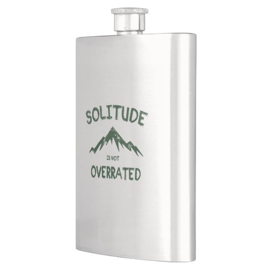 Einsamkeit wird nicht überbewertet flachmann (Links)