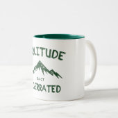 Einsamkeit wird nicht überbewertet zweifarbige tasse (VorderseiteRechts)