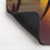 Einsamkeits-Bucht Mousepad (Ecke)